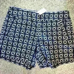 J.CREW  NAVY SHORTS SIZE 2